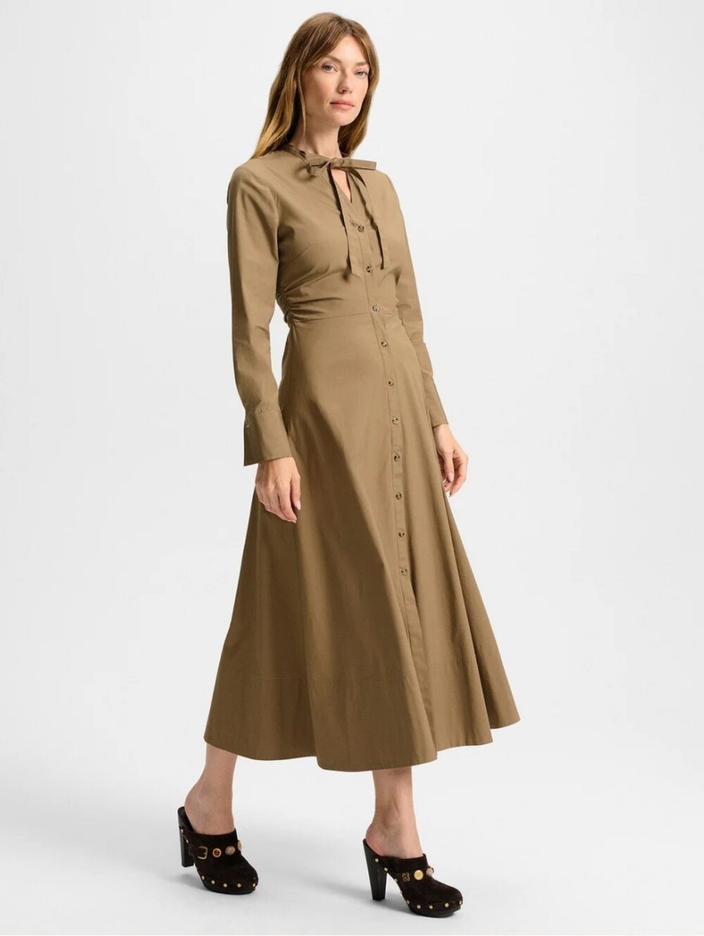 Veronica Beard - Honora Midi Shirtdress.